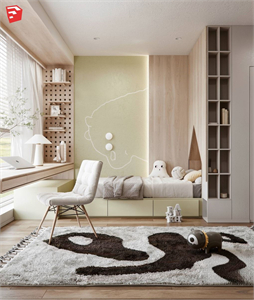 Children Room Scenes Skp FIles 